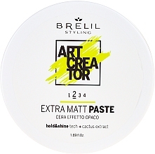 Fragrances, Perfumes, Cosmetics Extra Matte Effect Paste - Brelil Art Creator Extra Matt Paste