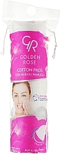 Fragrances, Perfumes, Cosmetics Cotton Pads - Golden Rose Cotton Pads for Makeup Removal