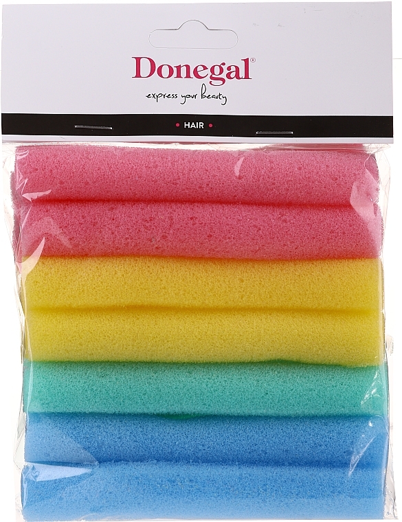 Sponge Rollers, thin, 14 pcs - Donegal Sponge Rollers — photo N1