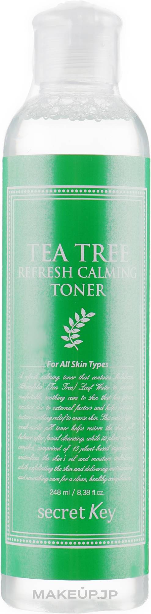 Face Toner for Problem Skin - Secret Key Tea Tree Refresh Calming Toner — photo 248 ml