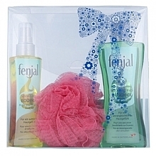 Fragrances, Perfumes, Cosmetics Set - Fenjal Kit (sh/oil/150ml + b/oil/150 + sponge)