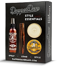 Fragrances, Perfumes, Cosmetics Set - Dapper Dan Style Essentials Matt Paste (paste/100ml + spray/200ml + comb/1pc)