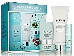 Fragrances, Perfumes, Cosmetics Set - Elemis Pro-Collagen Firmer Future Collection (clean/cr/200ml + serum/15ml + f/cr/30ml + eye/mask/1pair)