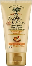 Fragrances, Perfumes, Cosmetics Moisturizing Argan Hand Cream - Le Petit Olivier Organic Care With Argan Oil Hand Cream