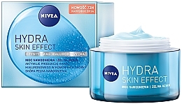 Fragrances, Perfumes, Cosmetics Moisturizing Face Gel Cream - Nivea Hydra Skin Effect Power of Hydration Day Gel