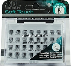 Flase Lashes - Ardell Soft Touch Trio Individuals Long — photo N1