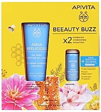 Set - Apivita Aqua Beelicious Set (f/gel-cr/40ml+f/boost/10ml) — photo N2