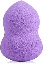 Fragrances, Perfumes, Cosmetics Pear-Shaped Makeup Sponge, CSP-672, violet - Christian