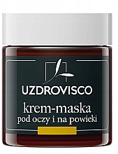 Revitalizing Eye Cream Mask - Uzdrovisco — photo N3