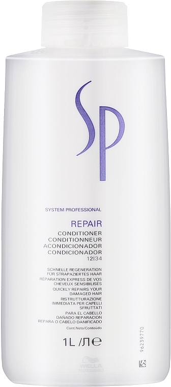 Repair Damaged Hair Conditioner - Wella Professionals Wella SP Repair Conditioner — photo N3