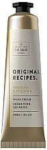 Hand Cream - Scottish Fine Soaps Original Recipes White Tea & Vitamin E Hand Cream — photo N1
