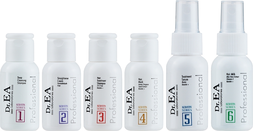 Set, 7 products - Dr EA Keratin Series Hair Treatment Concept — photo N6