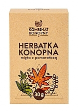 Fragrances, Perfumes, Cosmetics Hemp Tea with Mint and Orange - Kombinat Konopny 