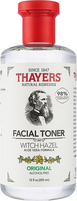 Alcohol-Free Facial Tonic - Thayers Witch Hazel With Aloe Vera Original Alcohol Free — photo N1