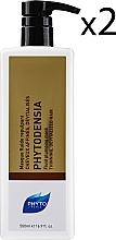 Fragrances, Perfumes, Cosmetics Hair Mask Set - Phyto Phytodensia (h/mask/2x500ml)