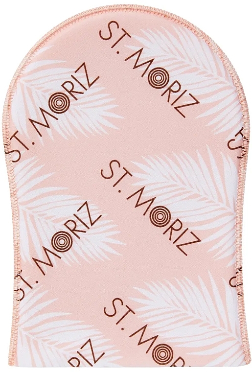 Self-tanning Mitten Applicator, pink - St. Moriz Coconut Tanning Mitt — photo N1