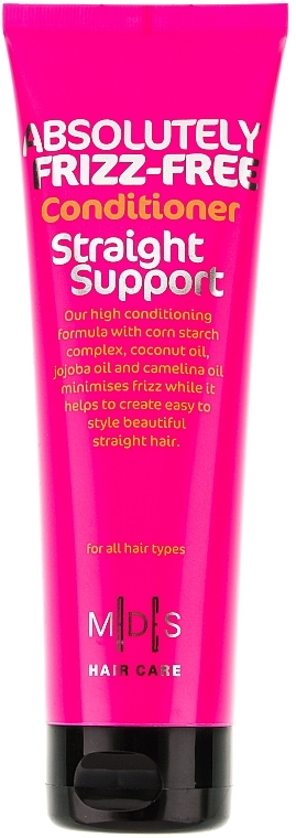 Hair Conditioner - Mades Cosmetics Absolutely Frizz-Free Straight Support Conditioner  — photo N5