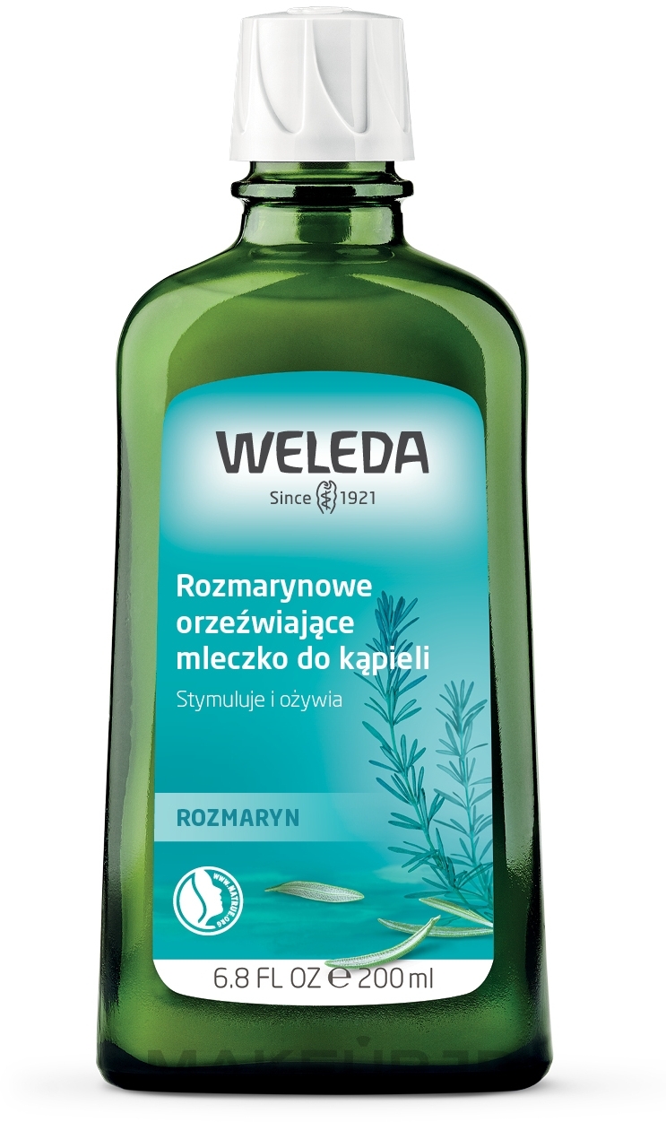 Bath Milk "Rosemary" - Weleda Rosemary Invigorating Bath Milk  — photo 200 ml