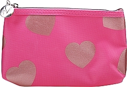 Fragrances, Perfumes, Cosmetics Makeup Bag, 415104, pink & hearts - Inter-Vion