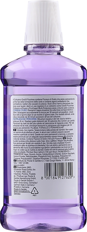 Multiprotective Fluoride Mouthwash "Mint", alcohol-free - Oral-B Fluorinse Mouthwash — photo N2