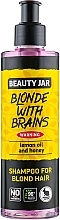 Blonde Hair Shampoo Blonde With Brains - Beauty Jar Shampoo For Blond Hair — photo N3