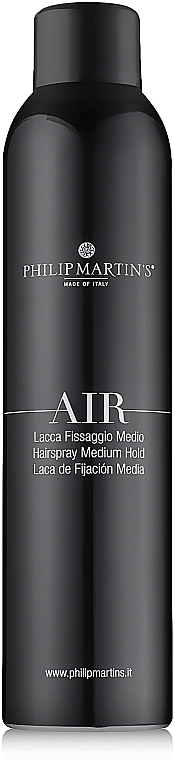 Medium Hold Hairspray - Philip Martin's Hairspray Medium Hold Black — photo N1