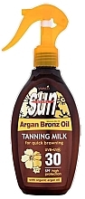 Fragrances, Perfumes, Cosmetics Argan Oil Tanning Lotion  - Vivaco Sun Vital Argan Bronz Oil Tanning Milk SPF 30