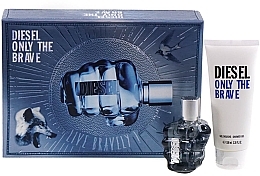 Fragrances, Perfumes, Cosmetics Diesel Only The Brave - Set (edt/50ml + sh/gel/100ml)