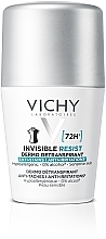 Antiperspirant Roll-On Deodorant '72H Sweat, Odor & Stain Protection' - Vichy Deo Invisible Resist 72H — photo N1