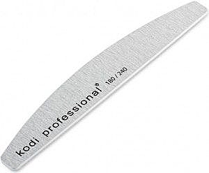 Nail File - Kodi Professional (Half Grey, 180/240) — photo N1