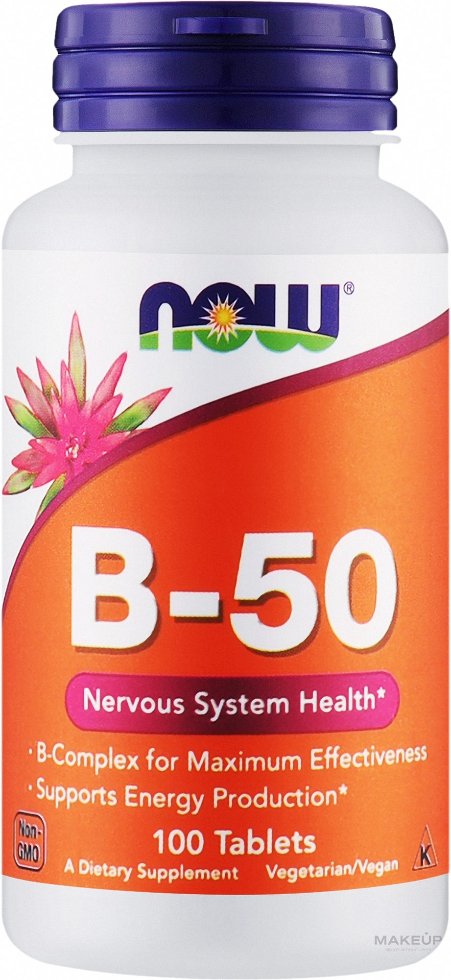 Vitamins B-50 - Now Foods Vitamin B-50 — photo 100 ЊВ.