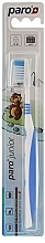 Fragrances, Perfumes, Cosmetics Kids Toothbrush, dark blue - Paro Swiss Junior