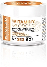 Face Cream 60+ - Mincer Pharma Witaminy № 353 — photo N1