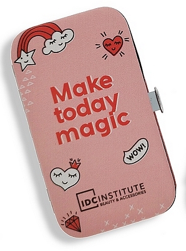 Manicure Set, pink - IDC Institute Sweet & Pretty — photo N1