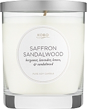 Fragrances, Perfumes, Cosmetics Kobo Saffron Sandalwood - Scented Candle