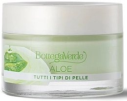 Fragrances, Perfumes, Cosmetics Face Cream with Organic Aloe Juice - Bottega Verde Aloe 24H Face Cream