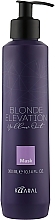 Bleached Hair Mask - Kaaral Blonde Elevation Yellow Out — photo N1