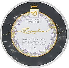 Fragrances, Perfumes, Cosmetics Natural Body Cream-Oil "Lavender, Sage & Ylang" - Enjoy & Joy Enjoy Eco Body Cream-oil