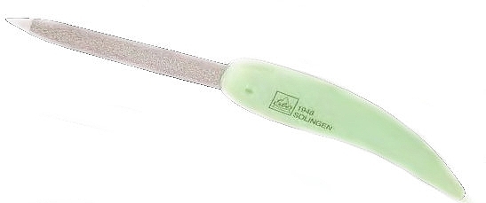 Foldable Nail File 91948, light green - Erbe Solingen — photo N1