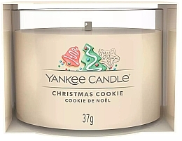 Scented Mini Candle in Jar - Yankee Candle Christmas Cookie Filled Votive — photo N1