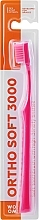 Soft Orthodontic Toothbrush, pink - Woom Ortho Soft 3000 Toothbrush — photo N1