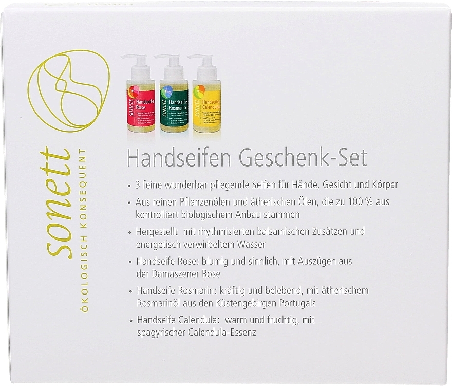 Set - Sonett (soap/120ml x 3pcs) — photo N3