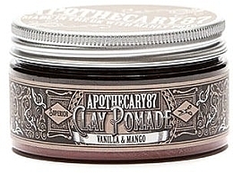 Fragrances, Perfumes, Cosmetics Hair Styling Clay - Apothecary 87 Vanilla & Mango Clay Pomade