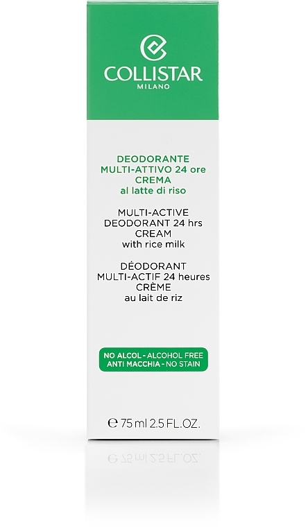 Multiactive Cream Deodorant - Collistar Multi-Active Deodorant 24 Hours Cream — photo N7