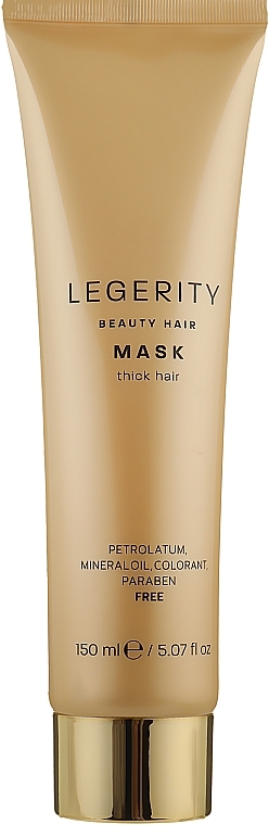 Mask for Thick Hair - Screen Legerity Beauty Hair Mask Thick Hair — photo N1