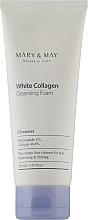 Fragrances, Perfumes, Cosmetics Face Cleansing Foam with Collagen & Niacinamide - Mary & May White Collagen Cleansing Foam