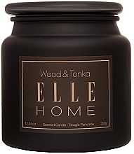 Fragrances, Perfumes, Cosmetics アロマ キャンドル - Elle Home Wood & Tonka Scented Candle