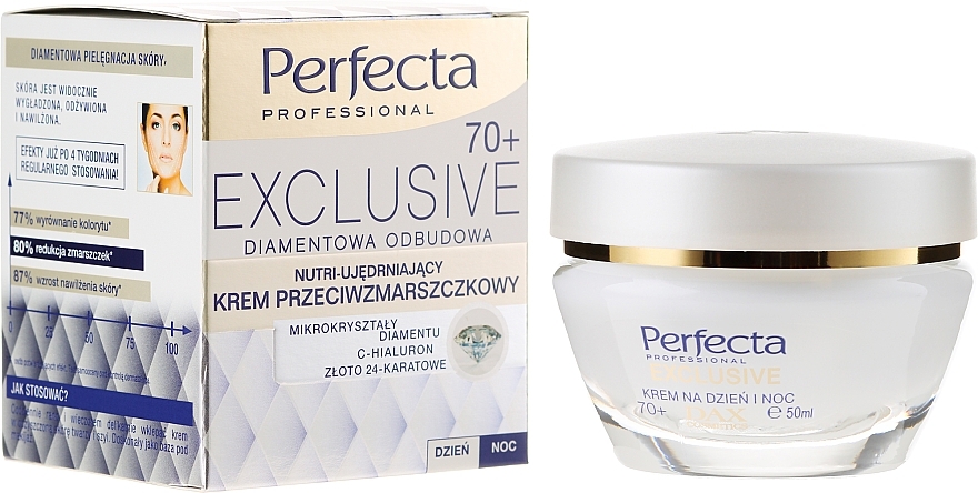 Anti-Wrinkle Toning Cream - Perfecta Exclusive Face Cream 70+ — photo N1