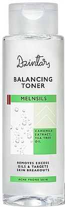 Balancing Toner for Oily Skin - Dzintars Melnsils Balancing Toner  — photo N1