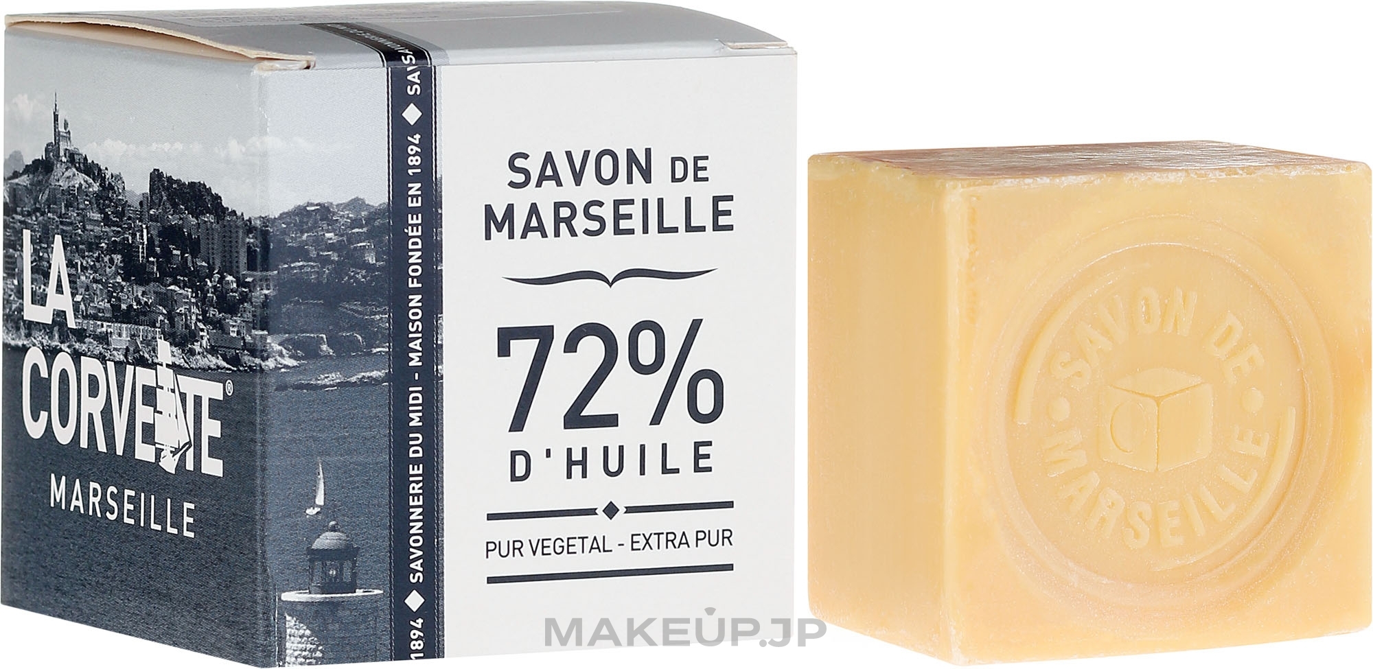 Soap ‘Pure’, in pack - La Corvette Savon de Marseille Extra Pur — photo 200 g